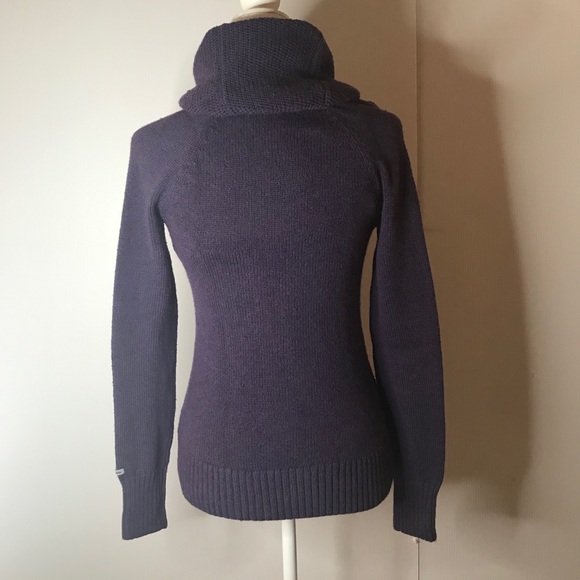 Columbia Turtleneck Warm Sweater -C: Purple - Picture 6 of 16